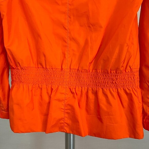 JC de Castelbajac Orange Zip Up‎ Windbreaker Light Jacket Sz S *no size label* - Picture 10 of 15